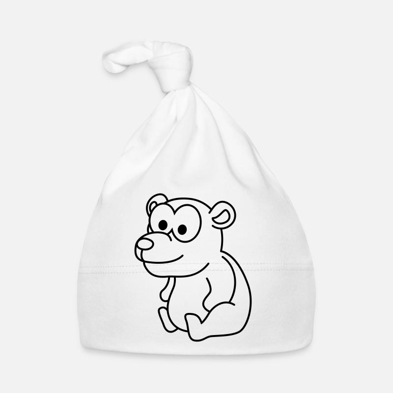 Bande dessinée Bear Bonnet bio Bébé