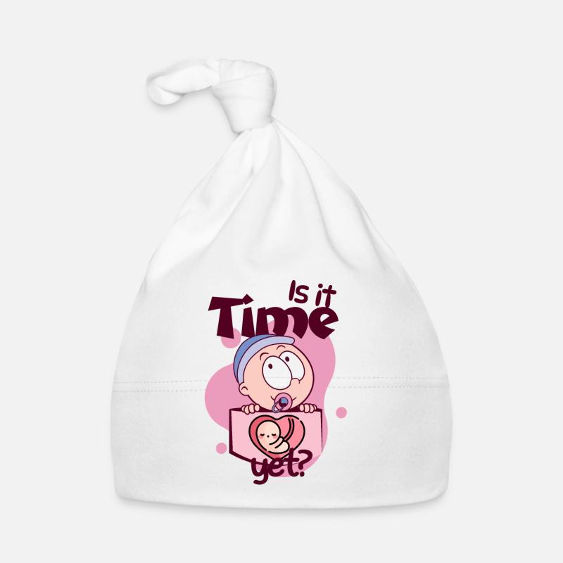 Is it Time Yet? Baby Bio-Mütze