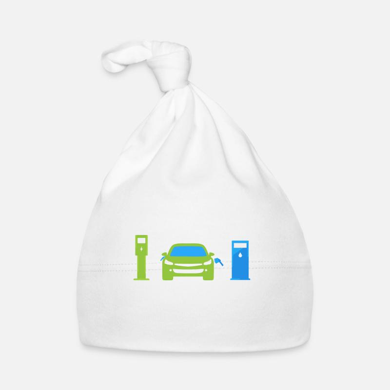 Team Plug-In-Hybrid: Green Driving Organic Baby Cap