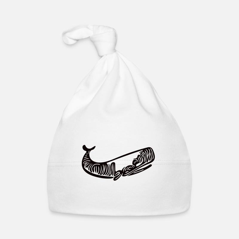 Vector Wal Dessin style Bonnet bio Bébé