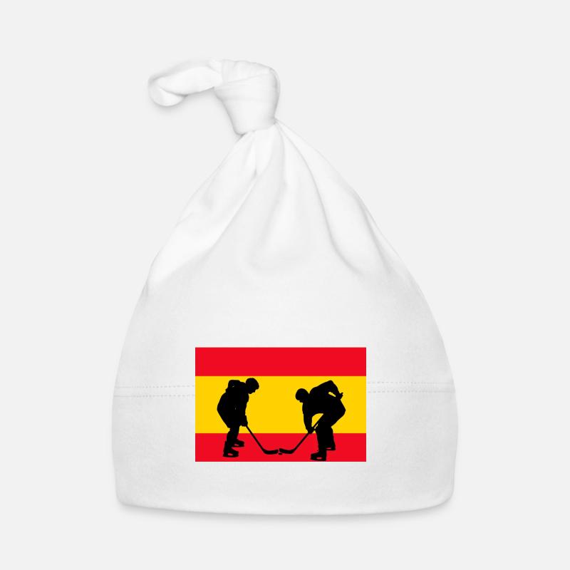Drapeau de l’Espagne Bonnet bio Bébé