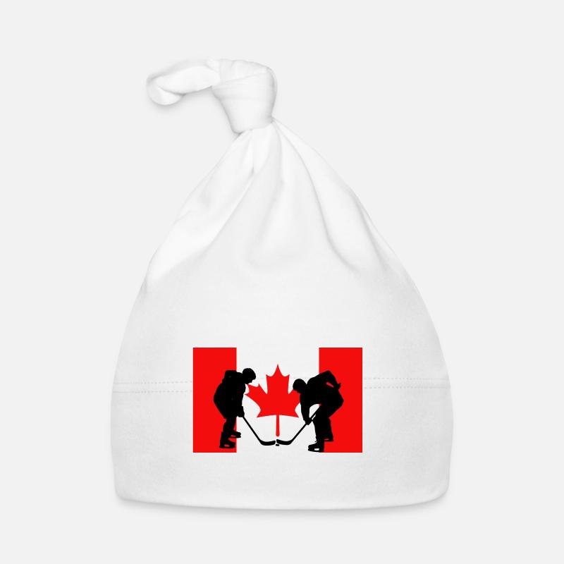 Le Canada, mon pays, mon drapeau ! Bonnet bio Bébé