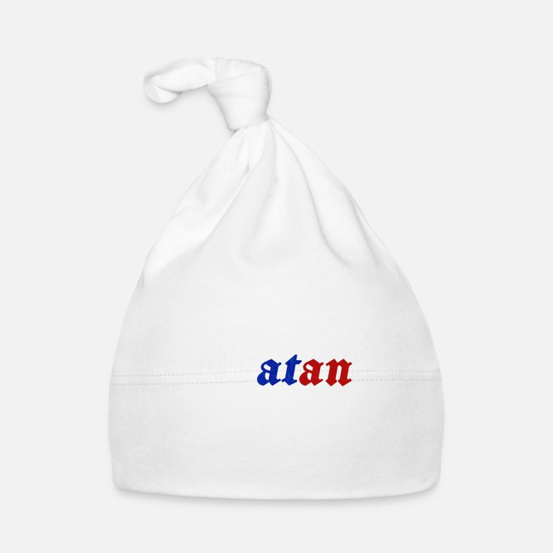 bratan jeunesse mot drôle design vintage Bonnet bio Bébé