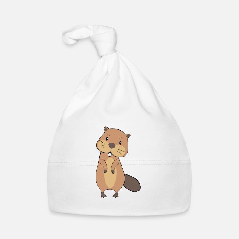 BEAVER Organic Baby Cap