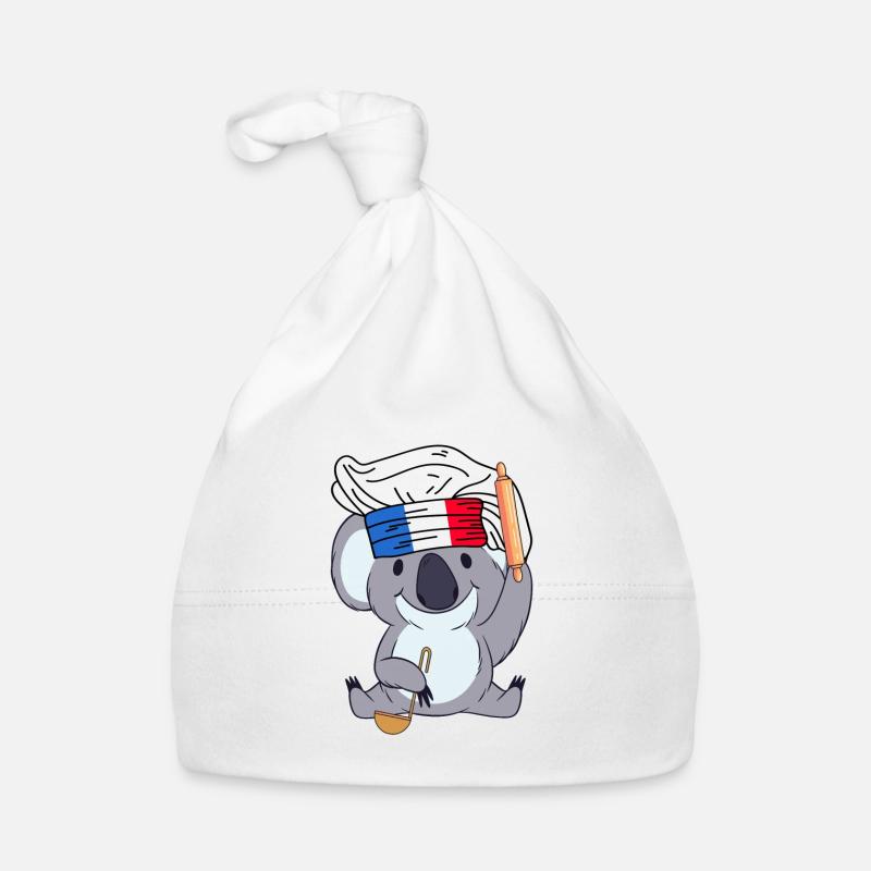 Frankreich Koch Koala Bäcker Paris Cuisine Chef Baby Bio-Mütze