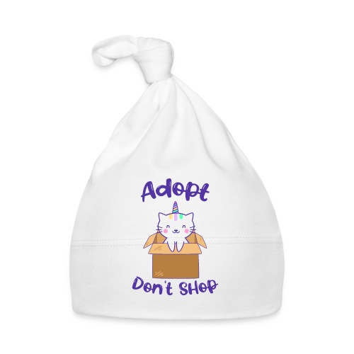 Adopt dont shop Tierheim Kinder Katzen Kitten - Baby Bio-Mütze
