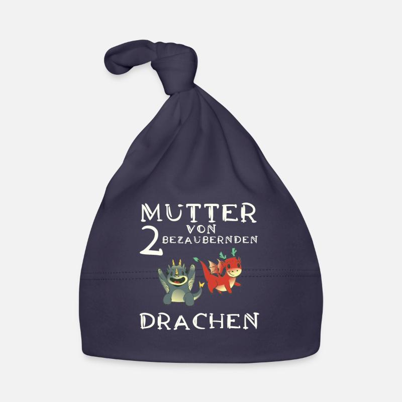 Frau Mutter Drachen Baby Bio-Mütze