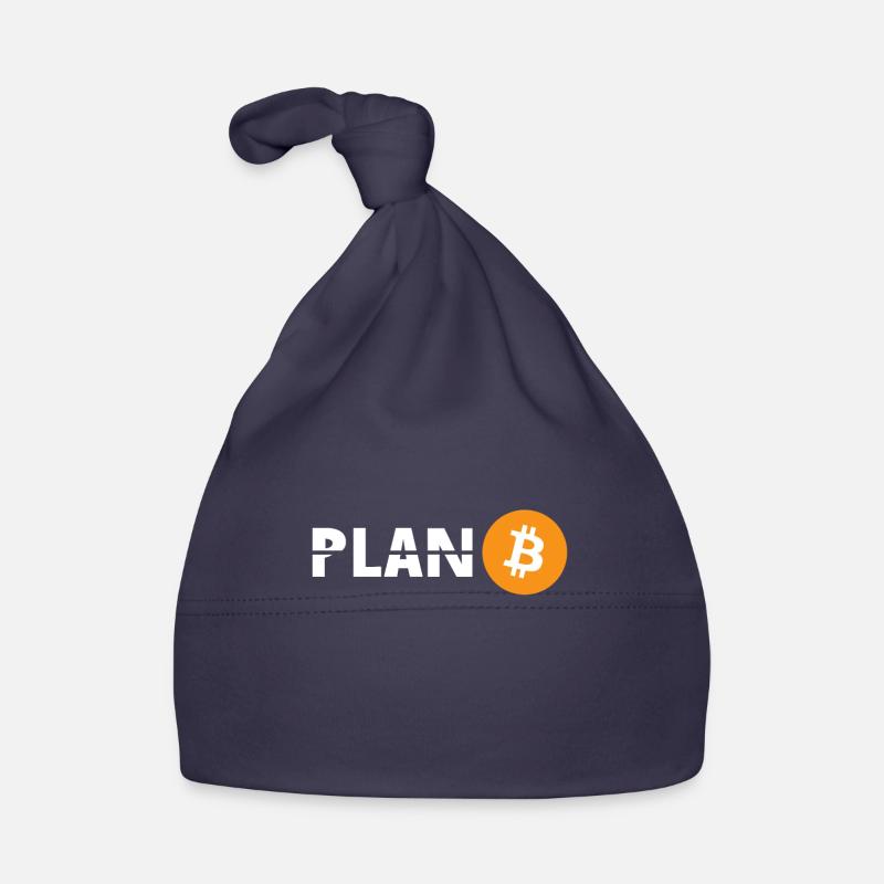 Plan B Bitcoin Bonnet bio Bébé
