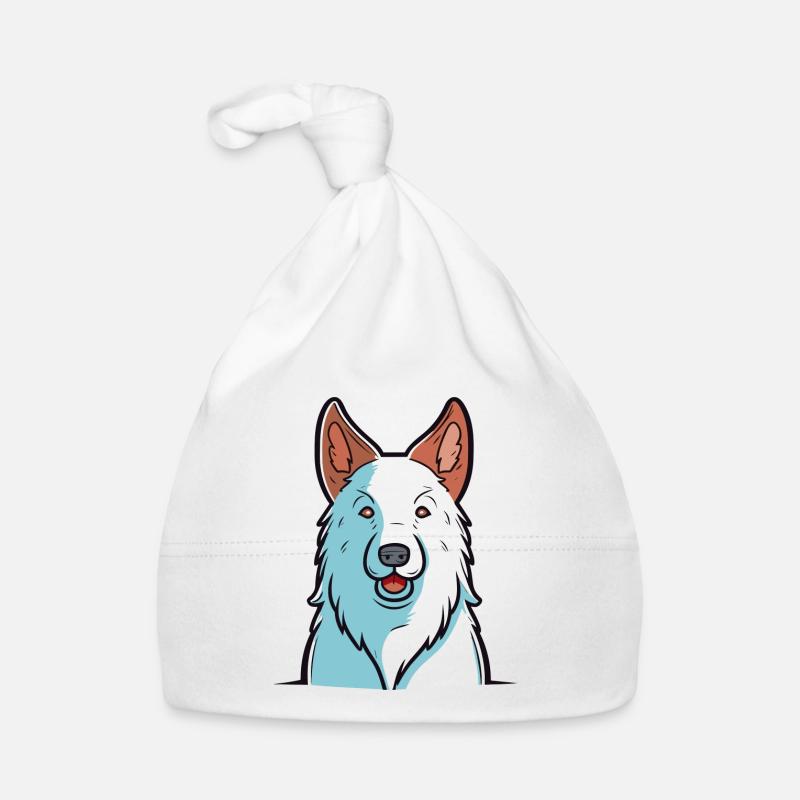 Conception de chien mignon pour les propriétaires de chiens Bonnet bio Bébé