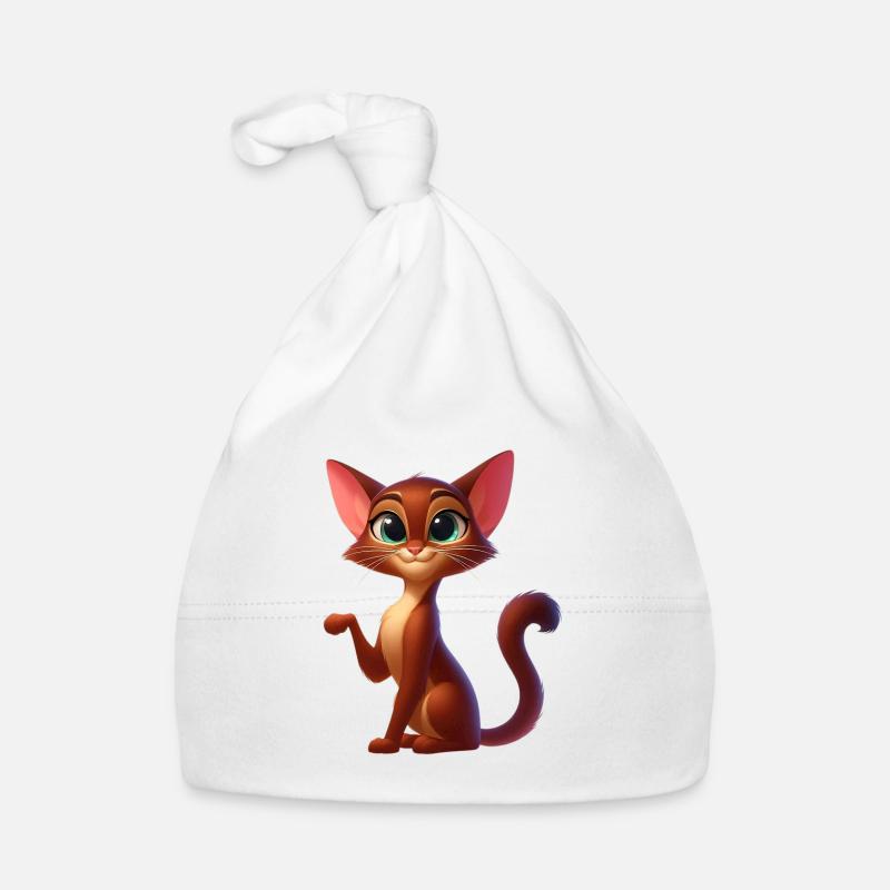 Abyssinian 6 Organic Baby Cap
