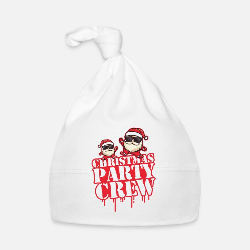 Fête de Noël Crew Noël Bonnet bio Bébé