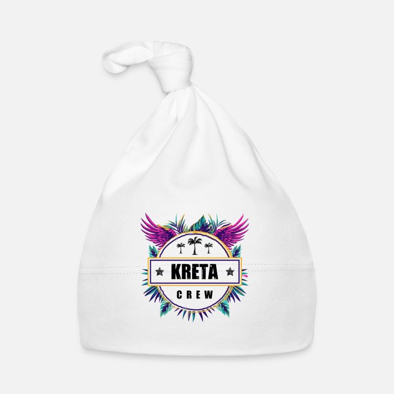 Kreta Crew Tropisch Baby Bio-Mütze