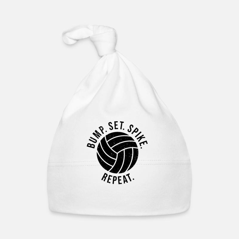 Volleyball Ball Beach Coach Volleyball Player Organic Baby Cap
