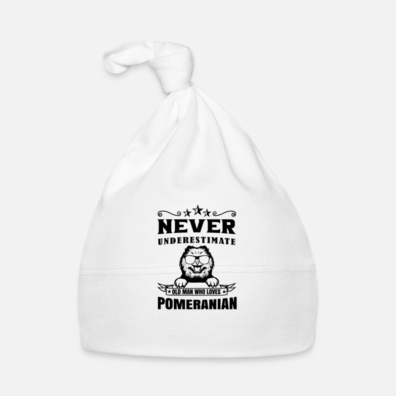 Spitz Pomeranian Zwergspitz Dog Organic Baby Cap