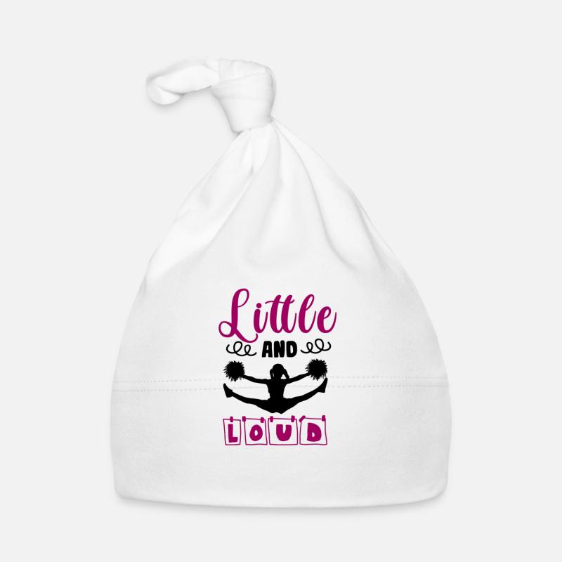 Cheerleading Cheerleader Geschenk Baby Bio-Mütze