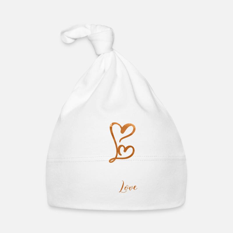 Kaffeeliebe Baby Bio-Mütze