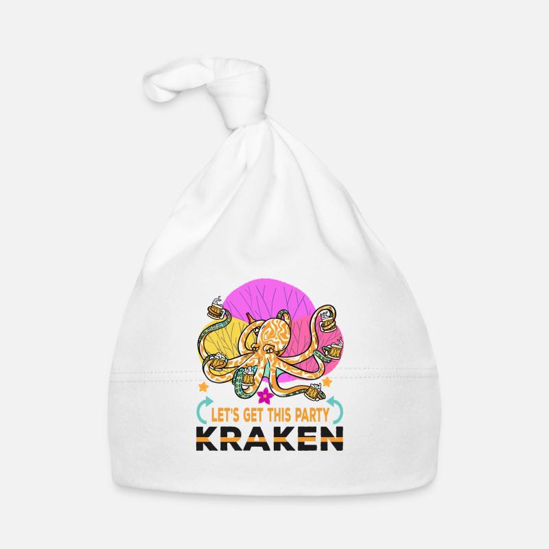 Octopus Octopus Sea Tentacle Octopus Octopus Octopus Organic Baby Cap