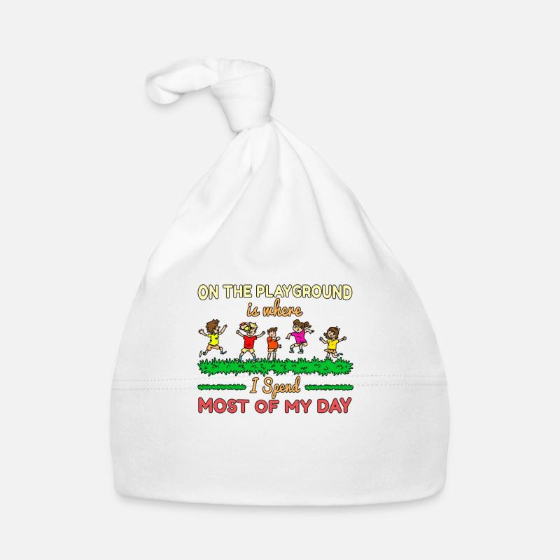 Primary School Teacher Kindergarten Educator Organic Baby Cap