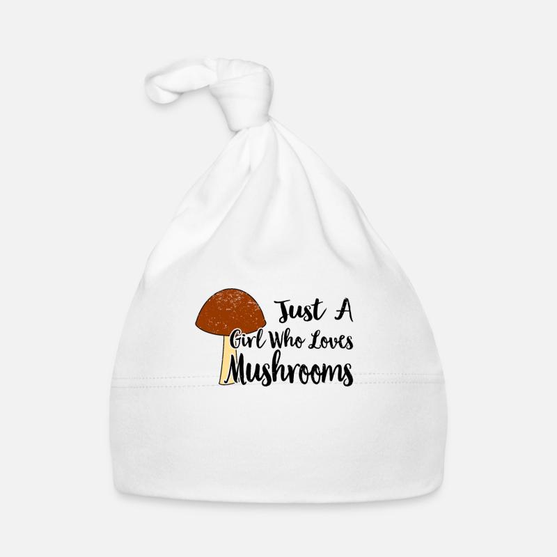Cueilleur de champignons Chasseurs de champignons Amateurs de champignons Champignons Ferme de champignons Bonnet bio Bébé
