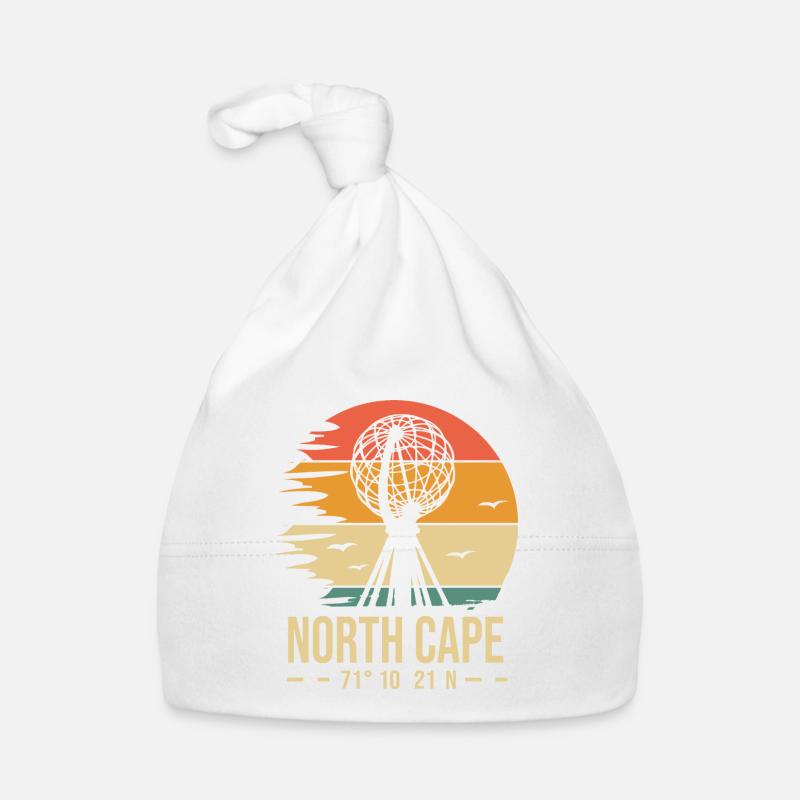 North cape north nordkap Organic Baby Cap