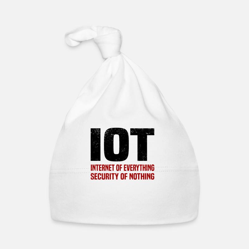 Internet Des Objets IOT Programmeur Admin IT Bonnet bio Bébé