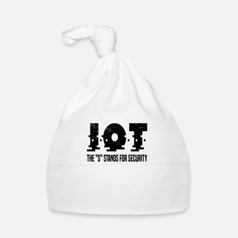 Internet Of Things IOT Programmer Admin IT Organic Baby Cap