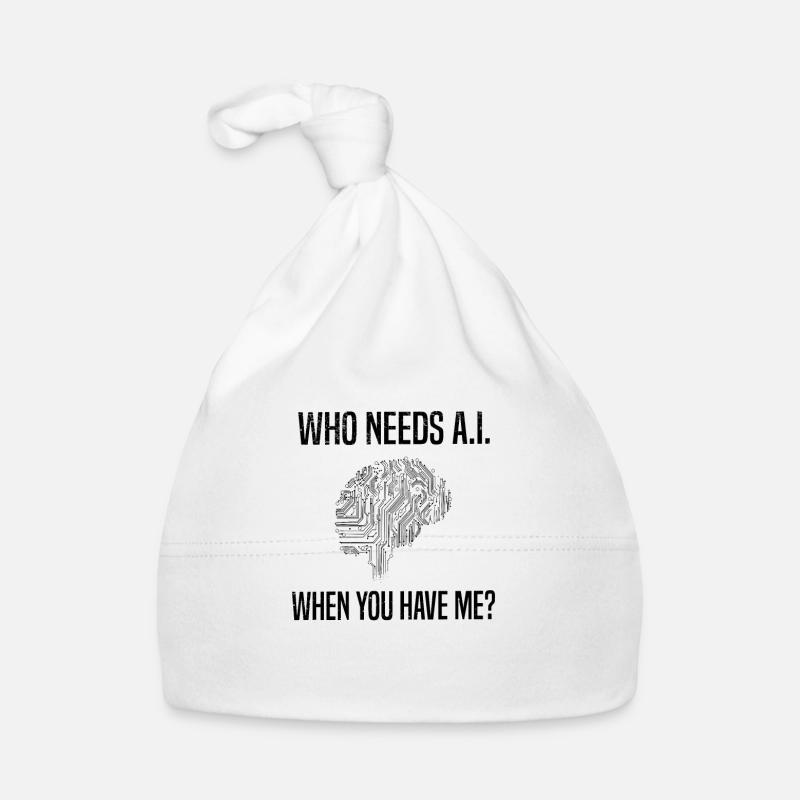Internet Of Things IOT Programmer Admin IT Organic Baby Cap