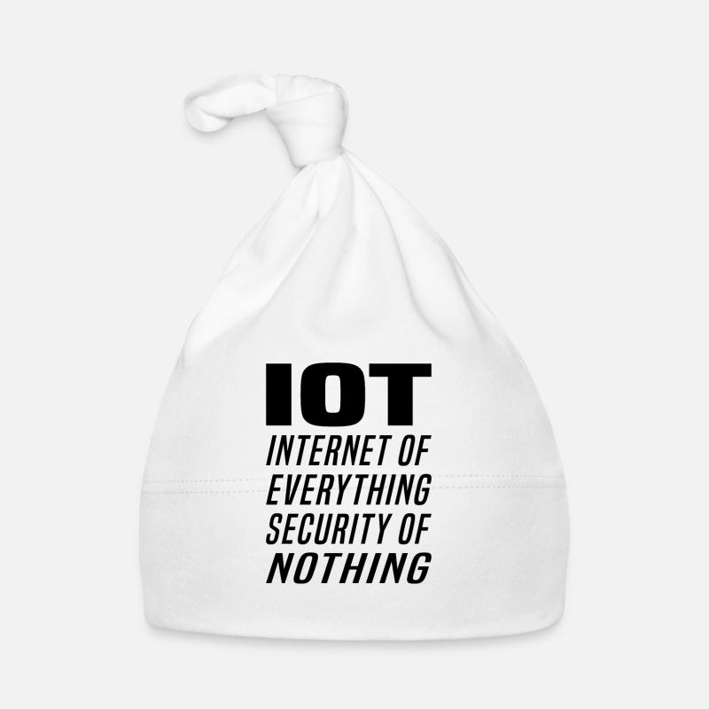 Internet Des Objets IOT Programmeur Admin IT Bonnet bio Bébé