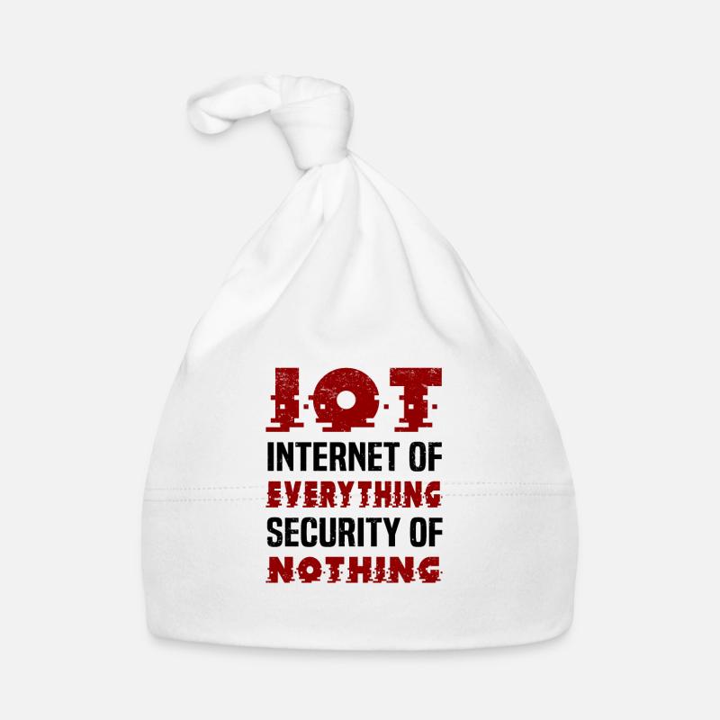 Internet Of Things IOT Programmer Admin IT Organic Baby Cap