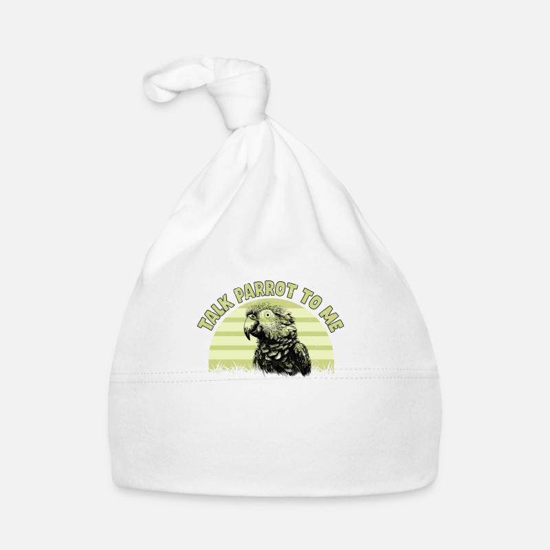 Perruche Perroquet Perroquet Propriétaire Bonnet bio Bébé