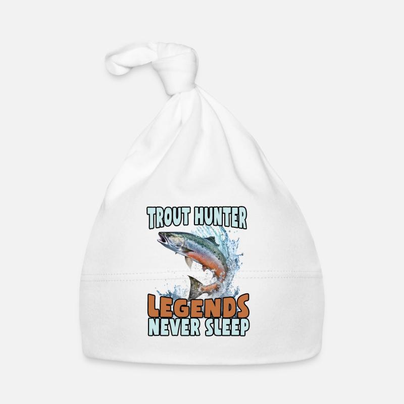 Pêche, Truite, Saumon, Pêcheur, Pêcheur, Perche Bonnet bio Bébé
