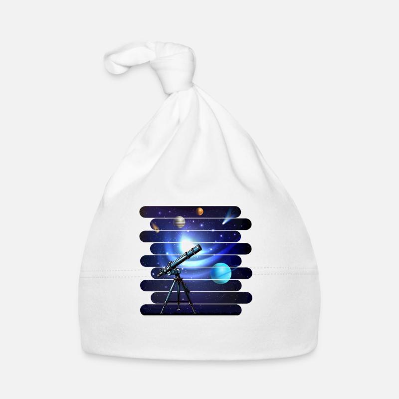 Planet Paparazzi: Capturing Cosmic Wonders Organic Baby Cap