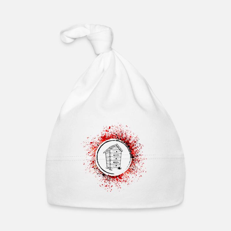 Honey Beekeeper Bees Organic Baby Cap