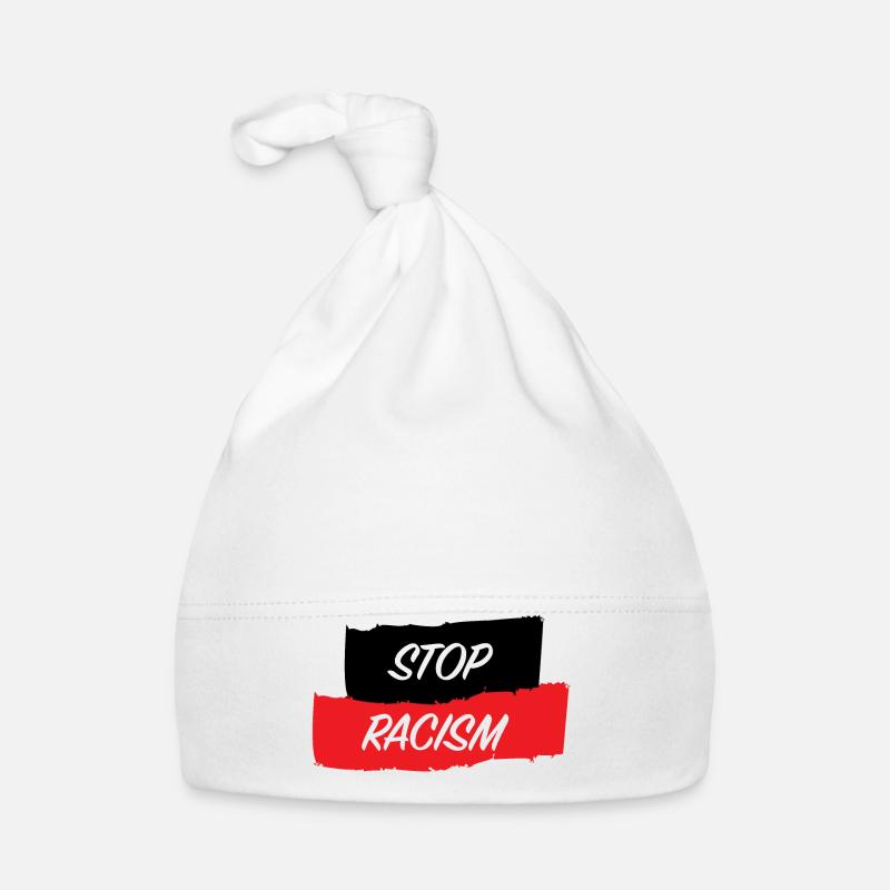 STOP RACISM Organic Baby Cap