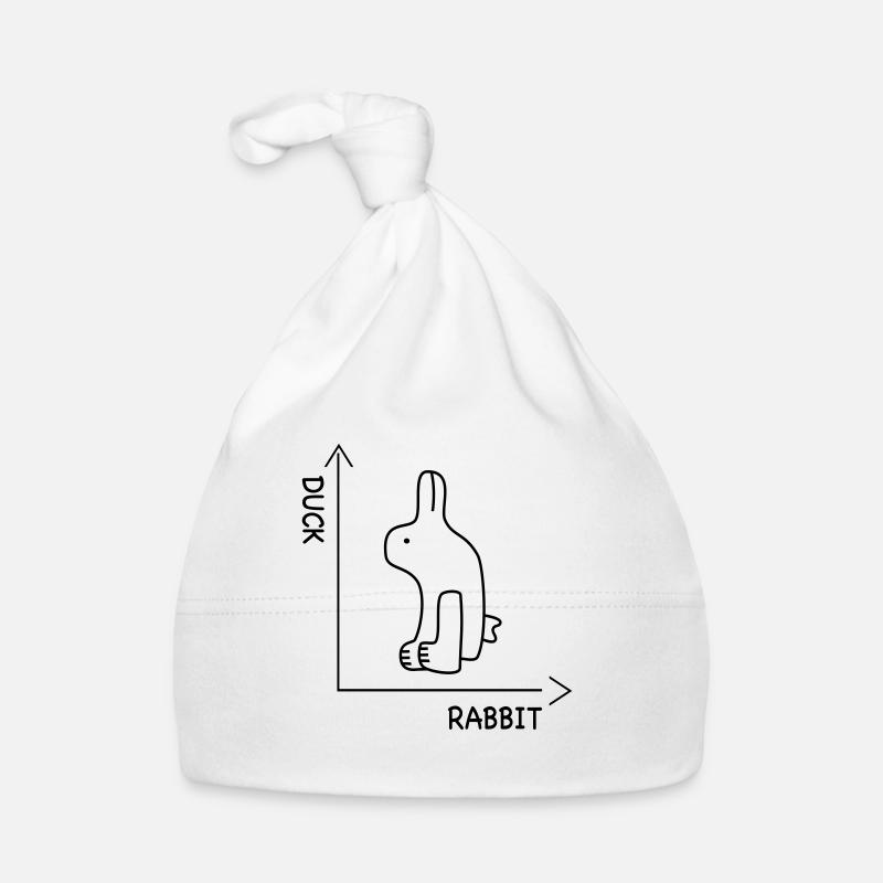 optische Täuschung Baby Bio-Mütze