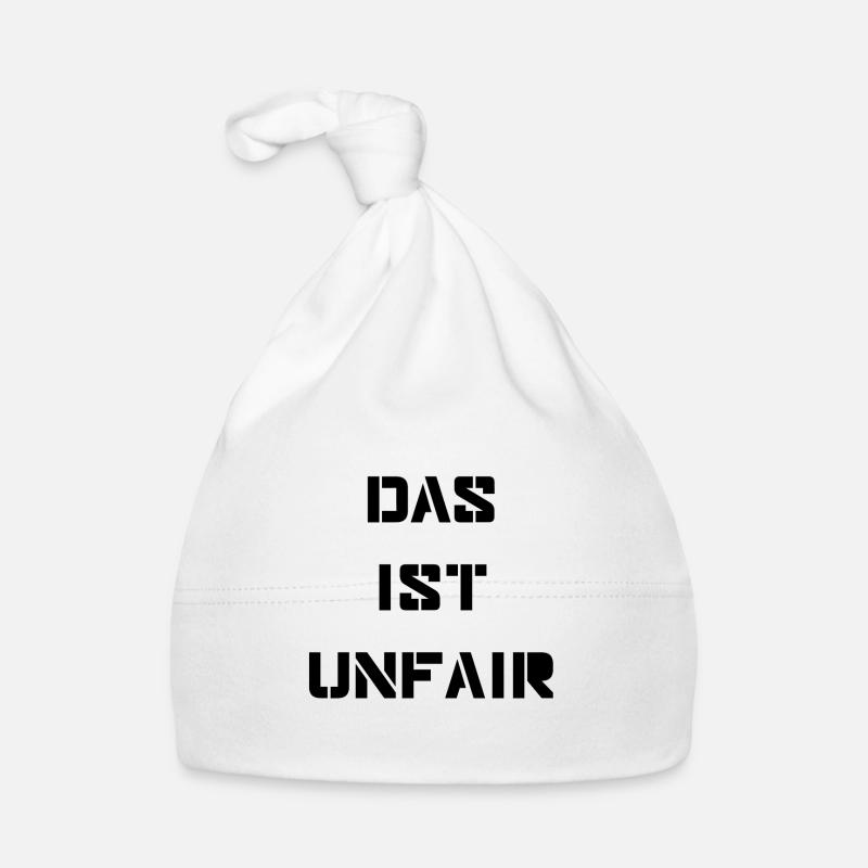 Spruch Unfair Baby Bio-Mütze