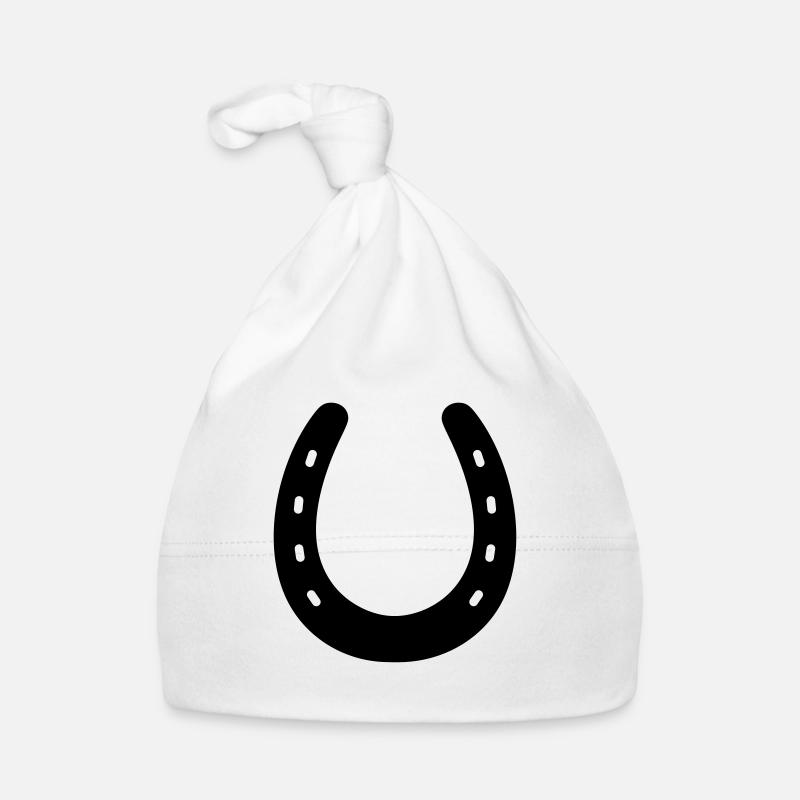 Hufeisen Clipart Symbol Form Pferde Baby Bio-Mütze
