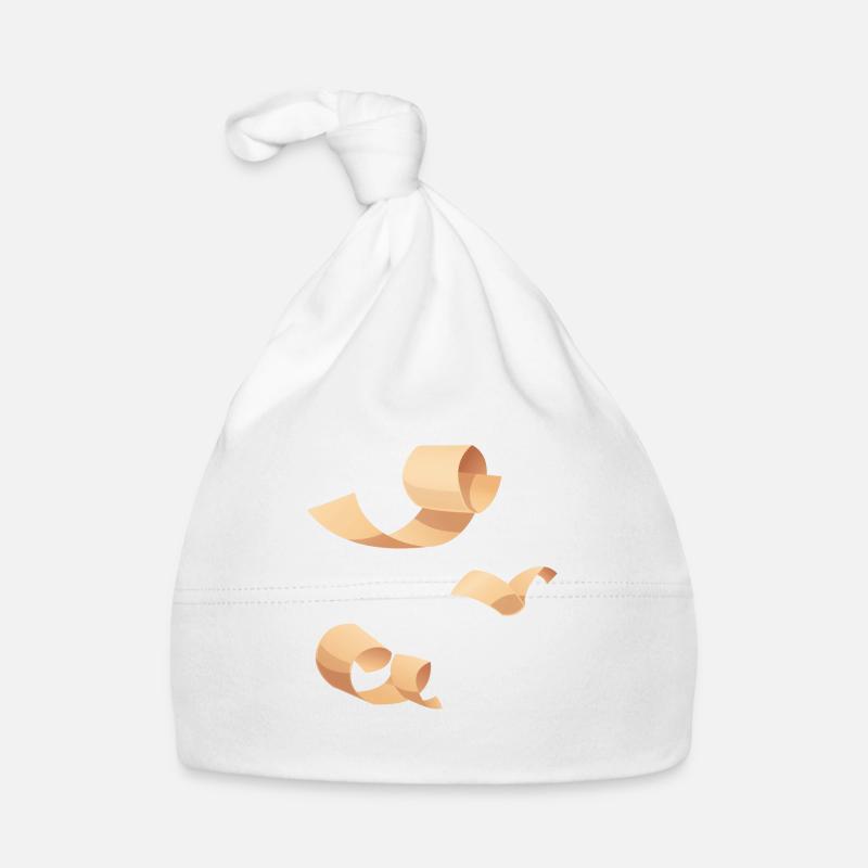 Copeaux de bois brun clair Bonnet bio Bébé