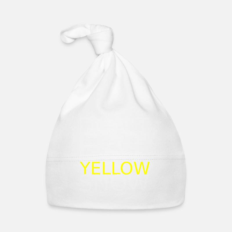 Don't eat yellow snow bright Organic Baby Cap
