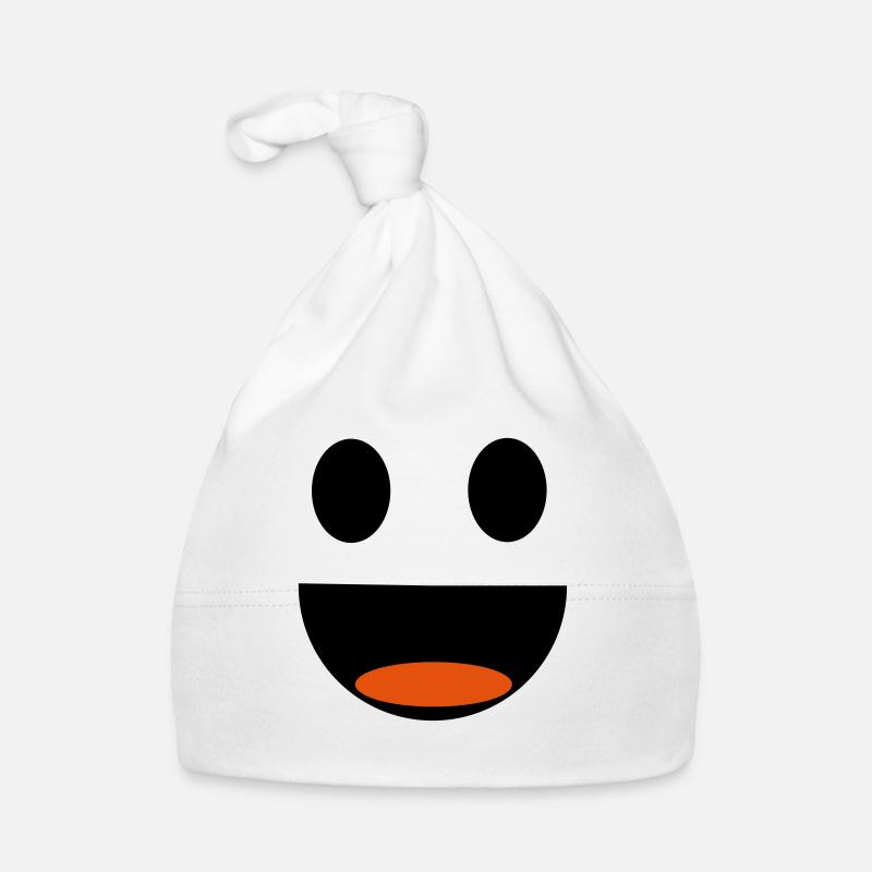 visage funy Bonnet bio Bébé