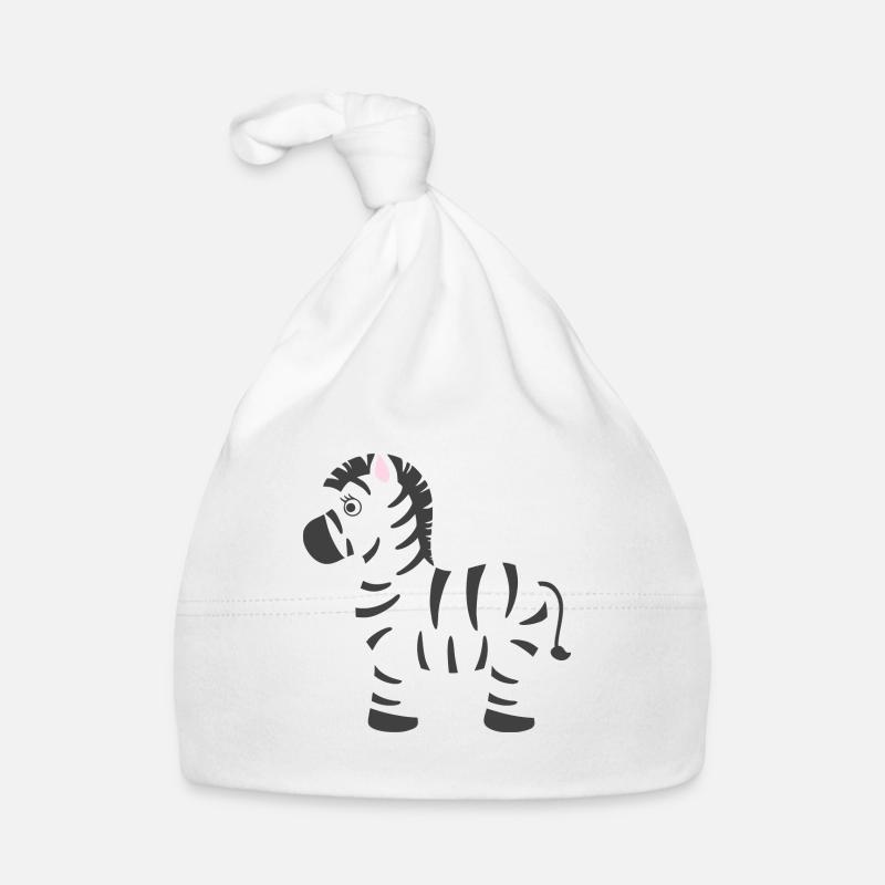zèbre Bonnet bio Bébé