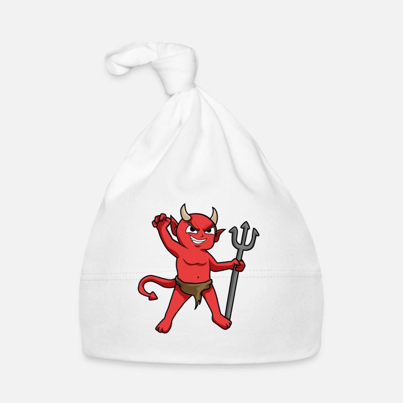 Demon - devil Organic Baby Cap
