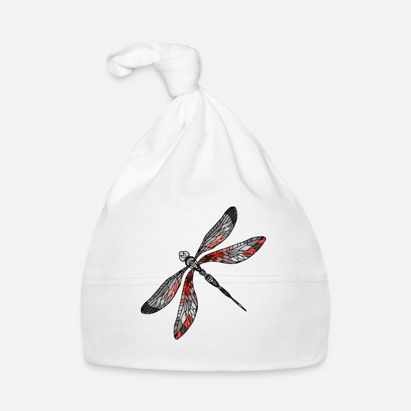 Dragonfly Organic Baby Cap