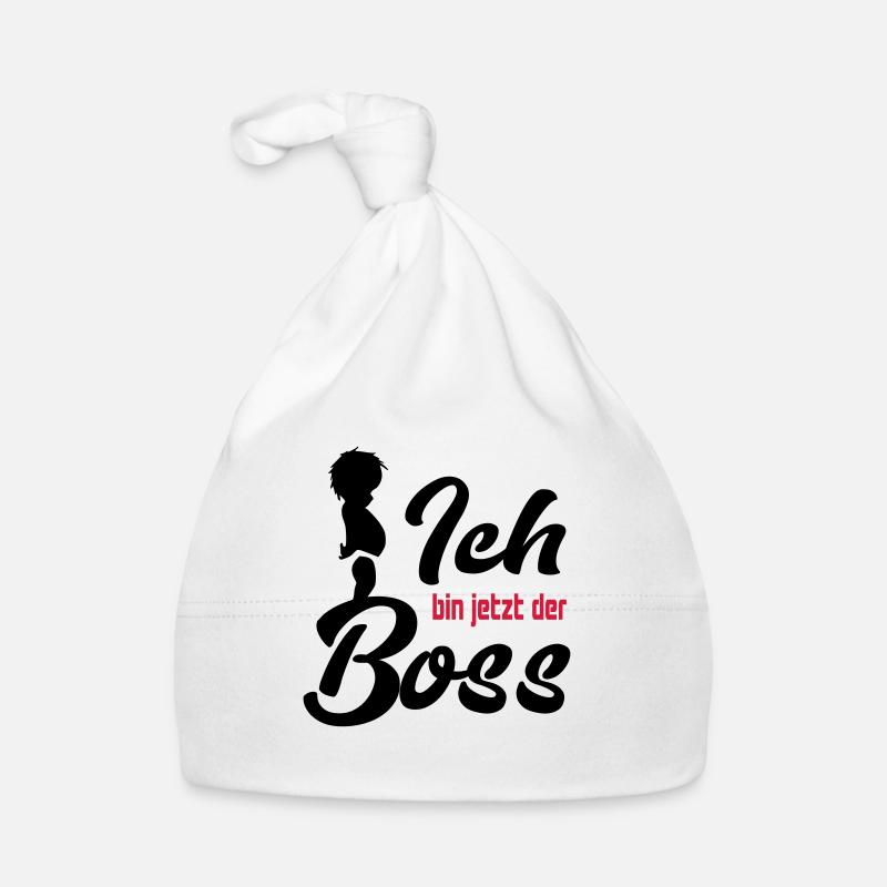 Baby Ich bin der Boss Chef Schreihals Baby Bio-Mütze