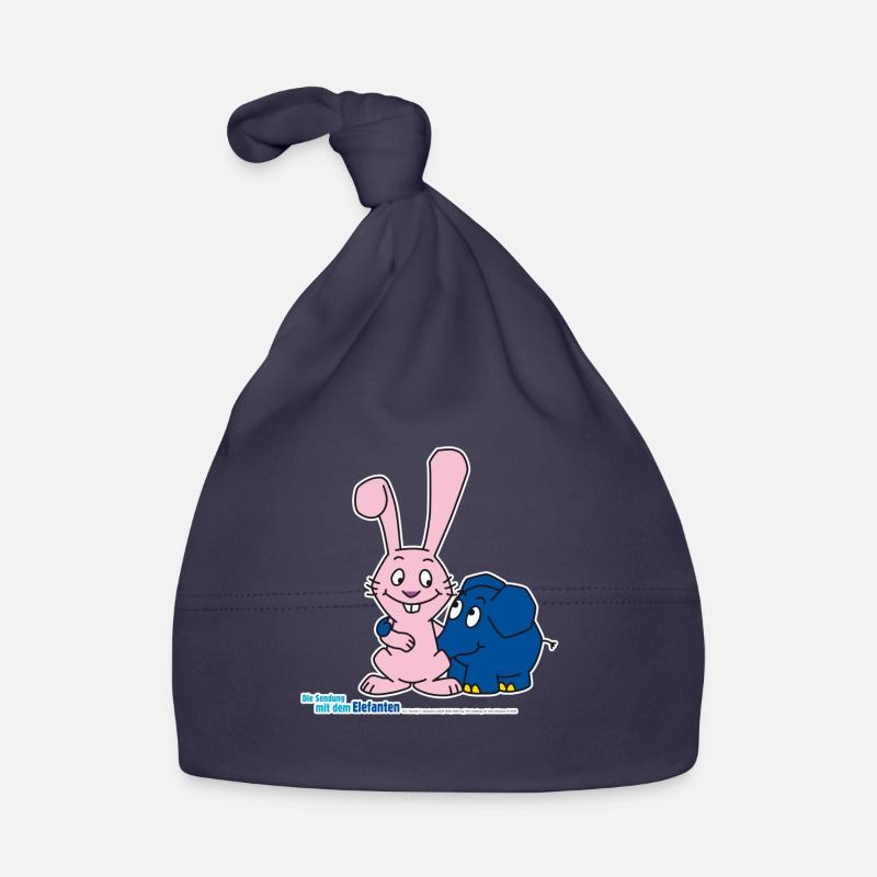 The elephant and the hare Organic Baby Cap