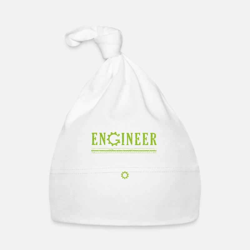 Engineer I'm Not Arguing Engineers Fun Christmas E - Organic Baby Cap - white