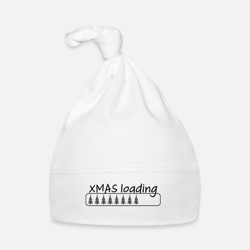 Xmas loading - Soon it's Christmas Organic Baby Cap