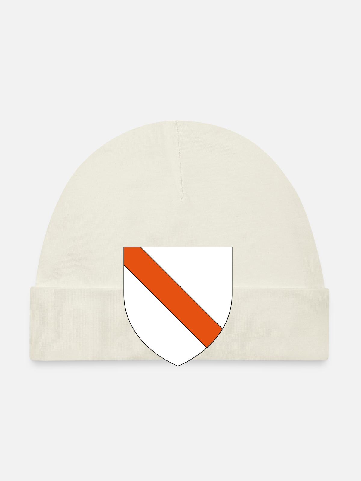 Blason Strasbourg - Bonnet bio Bébé - blanc - Devant