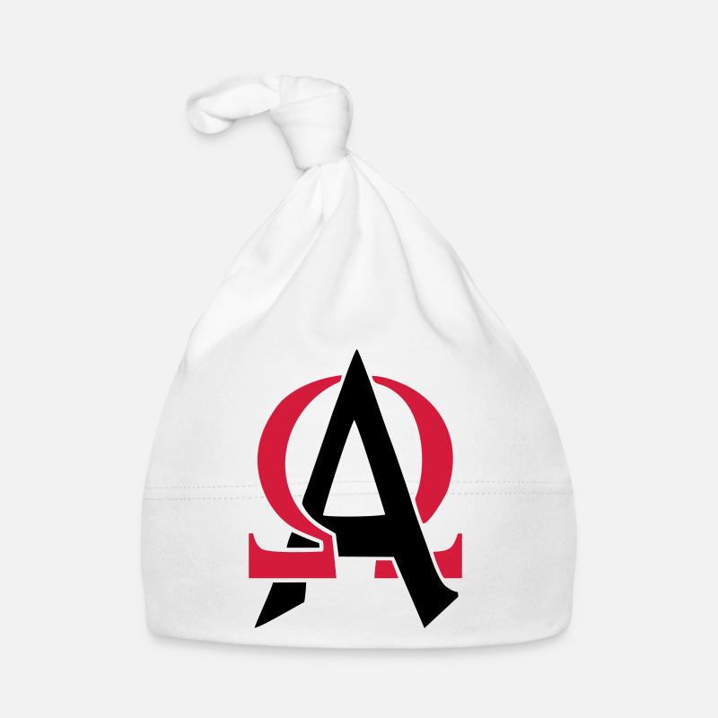 ALPHA & OMEGA Organic Baby Cap