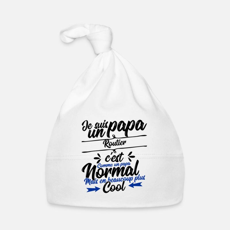 Daddy Road Gift Organic Baby Cap